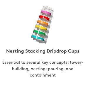Lovevery: Nesting Stacking DripDrop Cups